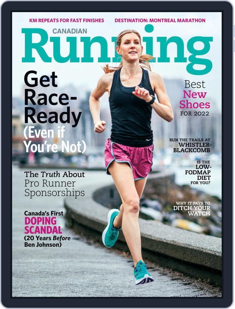 Canadian Running (Digital) Subscription                    May 1st, 2022 Issue