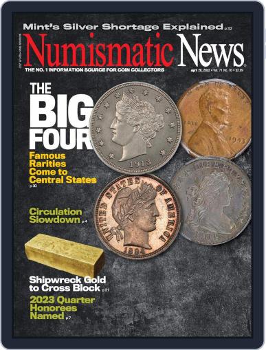 Numismatic News April 26th, 2022 Digital Back Issue Cover