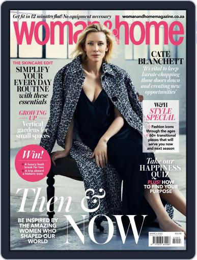 Woman & Home South Africa March 1st, 2022 Digital Back Issue Cover
