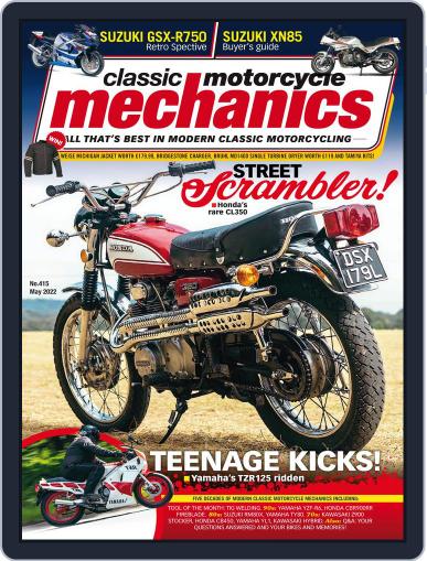 Classic Motorcycle Mechanics April 18th, 2022 Digital Back Issue Cover