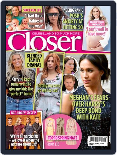 Closer April 23rd, 2022 Digital Back Issue Cover