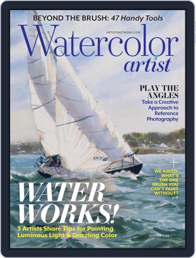 Watercolor Artist March 1st, 2022 Digital Back Issue Cover