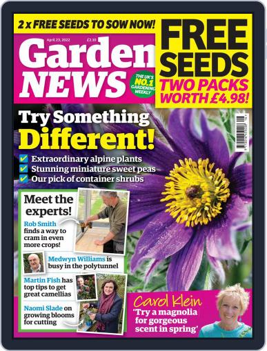 Garden News April 23rd, 2022 Digital Back Issue Cover