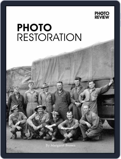 Photo Restoration April 13th, 2022 Digital Back Issue Cover