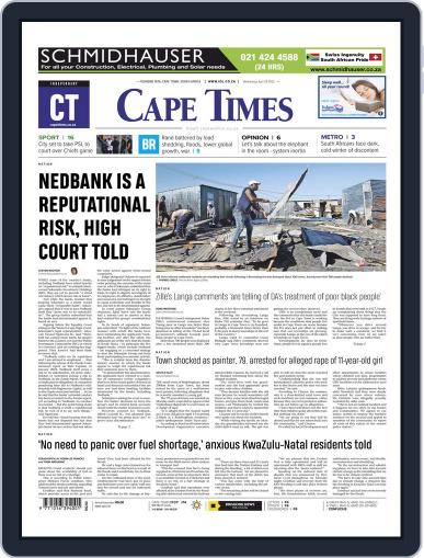 Cape Times April 20th, 2022 Digital Back Issue Cover