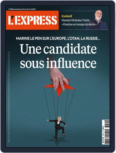 L'express April 21st, 2022 Digital Back Issue Cover