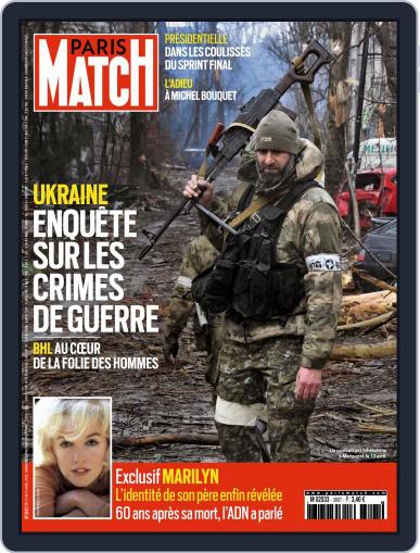 Paris Match April 21st, 2022 Digital Back Issue Cover