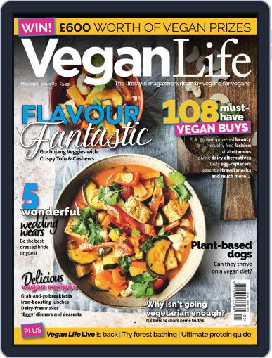 Vegan Life May 1st, 2022 Digital Back Issue Cover