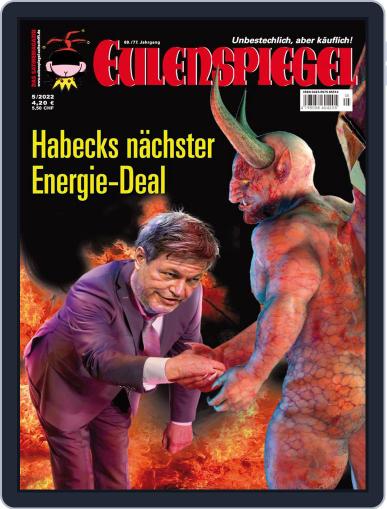 EULENSPIEGEL, Das Satiremagazin May 1st, 2022 Digital Back Issue Cover