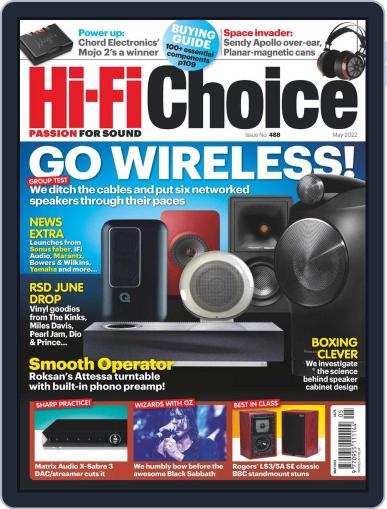 Hi-Fi Choice May 1st, 2022 Digital Back Issue Cover