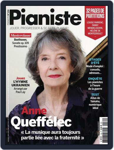 Pianiste May 1st, 2022 Digital Back Issue Cover