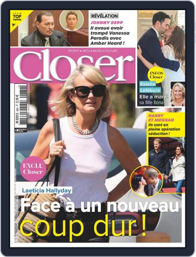 Closer France April 22nd, 2022 Digital Back Issue Cover