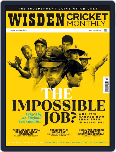 Wisden Cricket Monthly May 1st, 2022 Digital Back Issue Cover