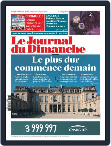 Le Journal du dimanche April 24th, 2022 Digital Back Issue Cover