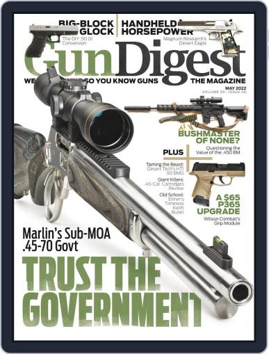 Gun Digest May 1st, 2022 Digital Back Issue Cover