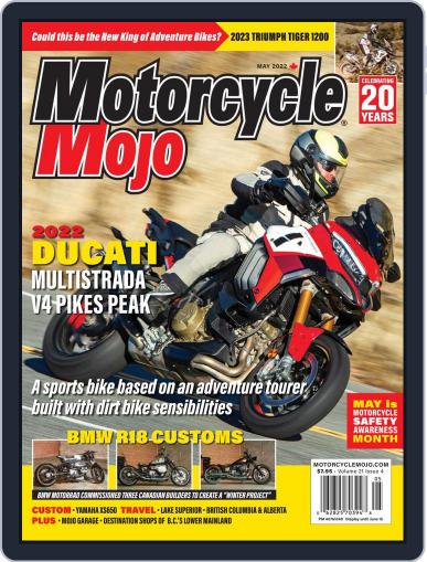 Motorcycle Mojo May 1st, 2022 Digital Back Issue Cover
