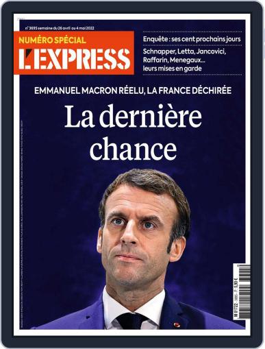 L'express April 26th, 2022 Digital Back Issue Cover