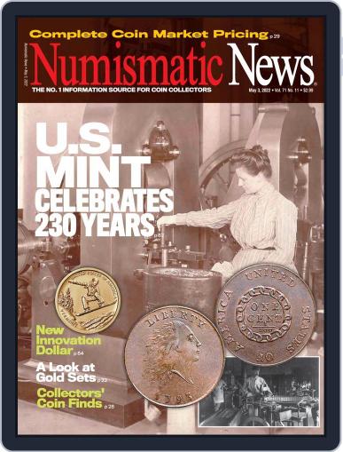 Numismatic News May 3rd, 2022 Digital Back Issue Cover