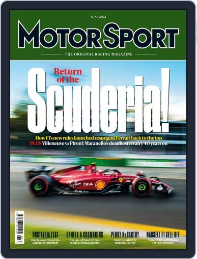 Motor sport June 1st, 2022 Digital Back Issue Cover