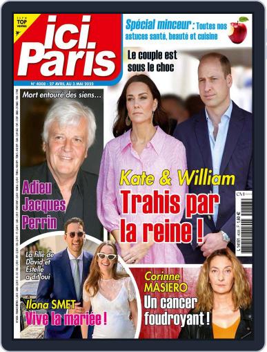 Ici Paris April 27th, 2022 Digital Back Issue Cover