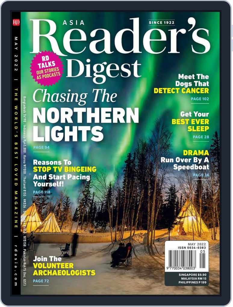 Reader’s Digest Asia (English Edition) May 2022 (Digital)