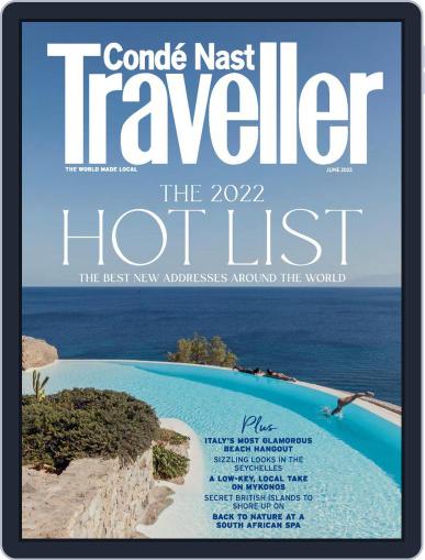 Conde Nast Traveller UK June 1st, 2022 Digital Back Issue Cover