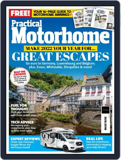 Practical Motorhome July 1st, 2022 Digital Back Issue Cover
