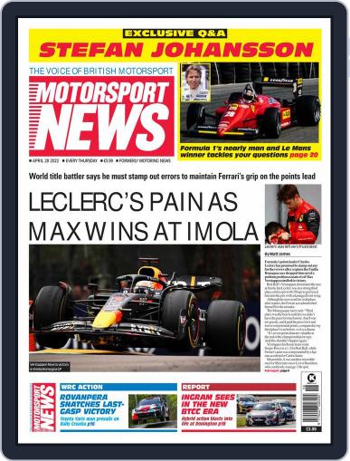 Motorsport News April 28th, 2022 Digital Back Issue Cover