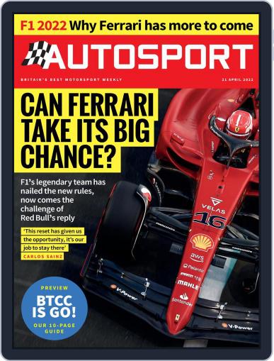 Autosport April 21st, 2022 Digital Back Issue Cover