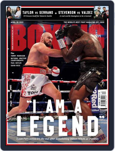 Boxing News April 28th, 2022 Digital Back Issue Cover