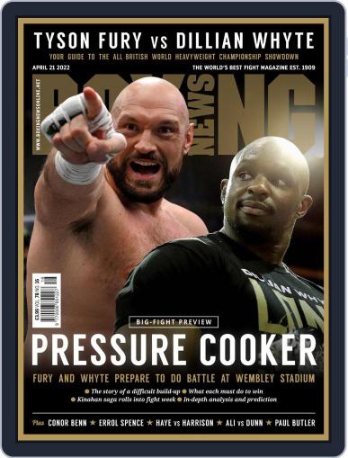 Boxing News April 21st, 2022 Digital Back Issue Cover