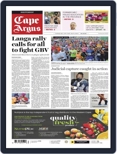 Cape Argus April 28th, 2022 Digital Back Issue Cover