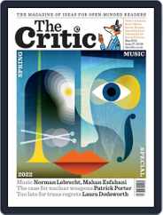 The Critic (Digital) Subscription                    May 1st, 2022 Issue