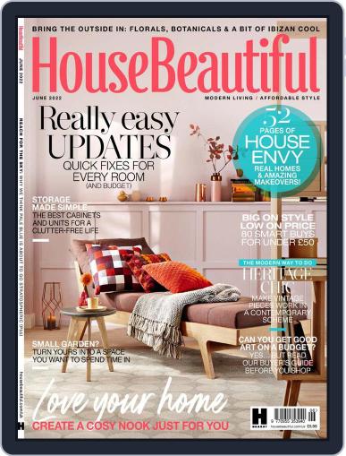 House Beautiful UK June 1st, 2022 Digital Back Issue Cover