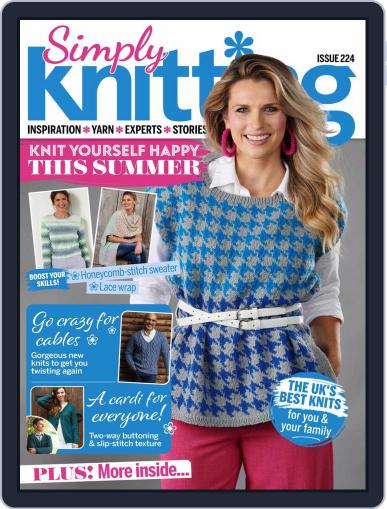 Simply Knitting June 1st, 2022 Digital Back Issue Cover