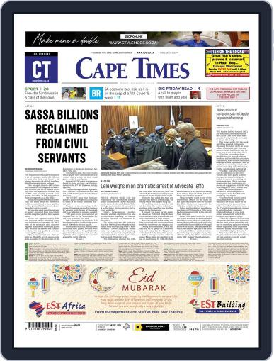 Cape Times April 29th, 2022 Digital Back Issue Cover