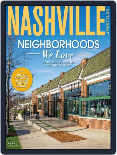 Nashville Lifestyles May 1st, 2022 Digital Back Issue Cover