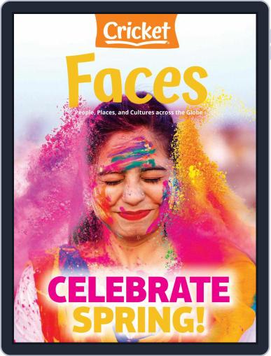 Faces People, Places, and World Culture for Kids and Children April 1st, 2022 Digital Back Issue Cover