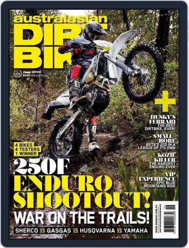 Australasian Dirt Bike June 1st, 2022 Digital Back Issue Cover