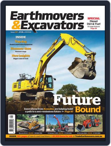 Earthmovers & Excavators April 22nd, 2022 Digital Back Issue Cover