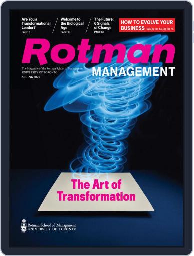 Rotman Management April 15th, 2022 Digital Back Issue Cover