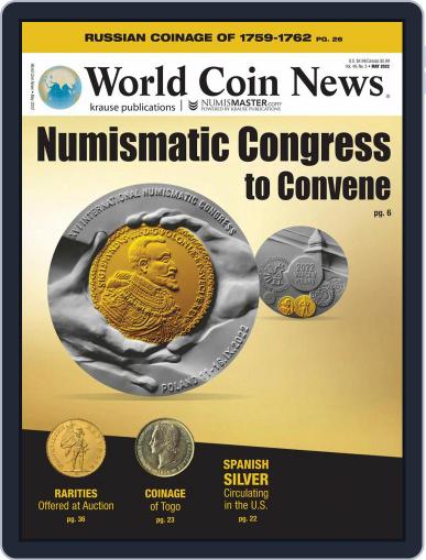 World Coin News May 1st, 2022 Digital Back Issue Cover
