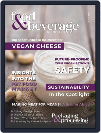 Food & Beverage Reporter April 1st, 2022 Digital Back Issue Cover