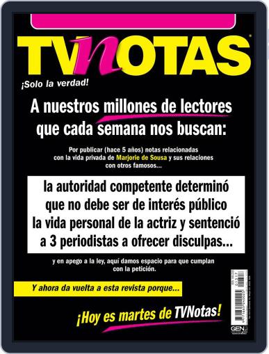 TvNotas May 3rd, 2022 Digital Back Issue Cover