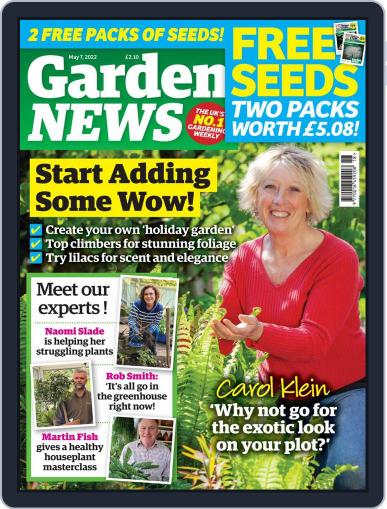 Garden News May 7th, 2022 Digital Back Issue Cover