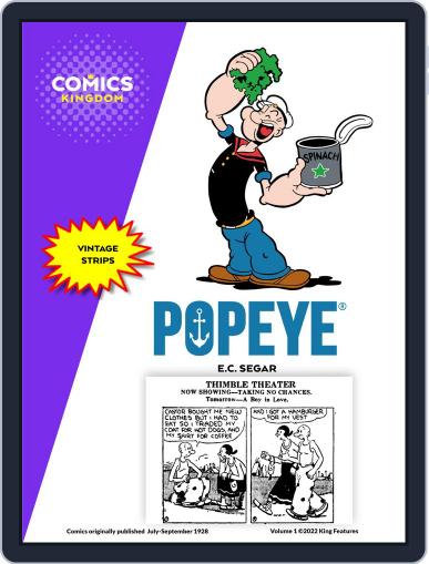 Popeye May 2nd, 2022 Digital Back Issue Cover
