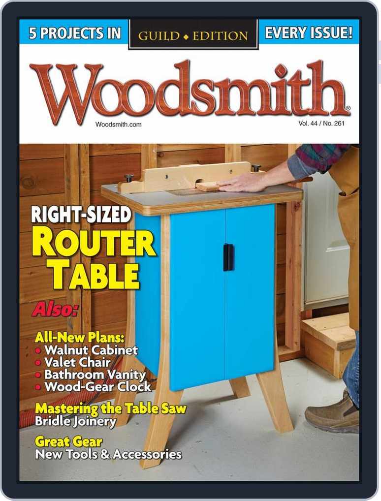Woodsmith Magazine Roll-Top Chisel Case Plans