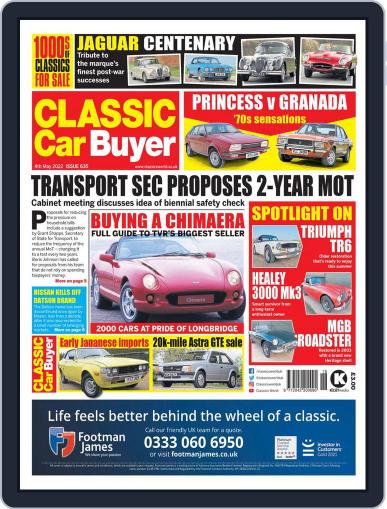 Classic Car Buyer May 4th, 2022 Digital Back Issue Cover