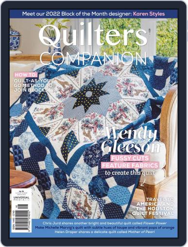 Quilters Companion May 1st, 2022 Digital Back Issue Cover