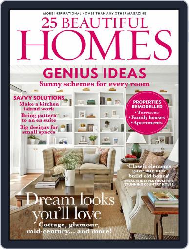 25 Beautiful Homes June 1st, 2022 Digital Back Issue Cover